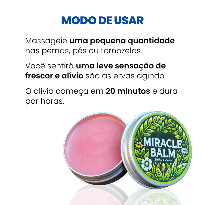 O Poder das Ervas do Miracle Balm