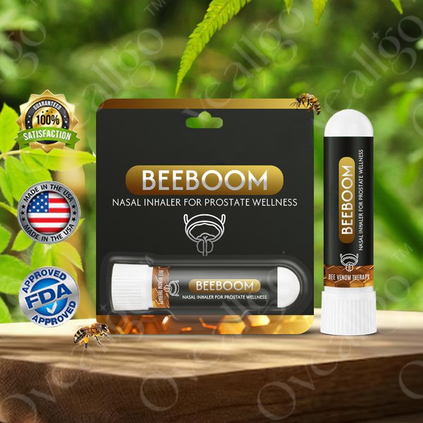 BeeBoom - Inalador Nasal para Bem - Estar da Próstata - Mania das CoisasBeeBoom - Inalador Nasal para Bem - Estar da PróstataMania das Coisas