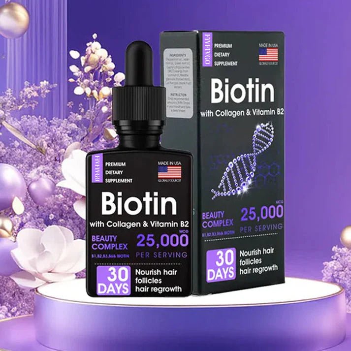 BIOTIN™ - Sérum para Crescimento Capilar e Folículo - Mania das CoisasBIOTIN™ - Sérum para Crescimento Capilar e FolículoMania das Coisas