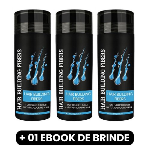 Hair Building - Fibras de Construção Capilar - Mania das CoisasHair Building - Fibras de Construção CapilarMania das Coisas