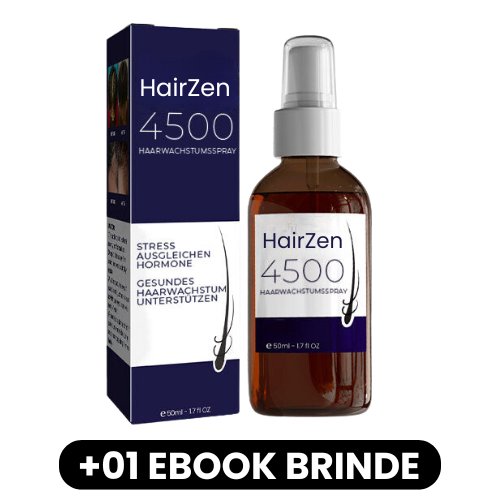 HairZen - Spray de Crescimento Capilar - Mania das CoisasHairZen - Spray de Crescimento CapilarMania das Coisas