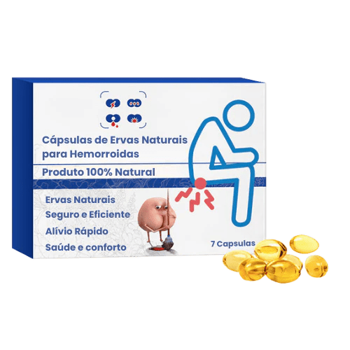 Natural Herbs - Cápsulas de Ervas Naturais para Hemorroidas - Mania das CoisasNatural Herbs - Cápsulas de Ervas Naturais para HemorroidasMania das Coisas