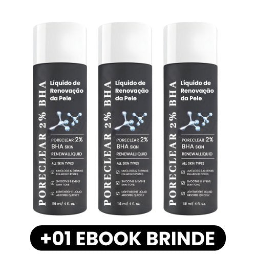 PoreClear - Líquido de Renovação da Pele - Mania das CoisasPoreClear - Líquido de Renovação da PeleMania das Coisas