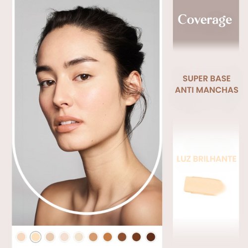 1 Unid. Coverage - Super Base Anti Manchas - Mania das Coisas1 Unid. Coverage - Super Base Anti ManchasMania das Coisas