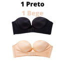 Sutiã PushUp - Fechamento Frontal (Compre 1 leve 2) - Mania das CoisasSutiã PushUp - Fechamento Frontal (Compre 1 leve 2)Mania das Coisas